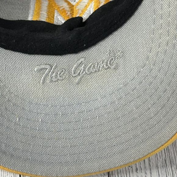 Vintage Midwestern State Mustangs Hat Cap Red Yellow Collegiate‎ THE GAME Small - Picture 10 of 16